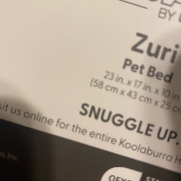 Koolaburra by Ugg Zuri Small Pet Bed NEW with tags - Picture 6 of 7
